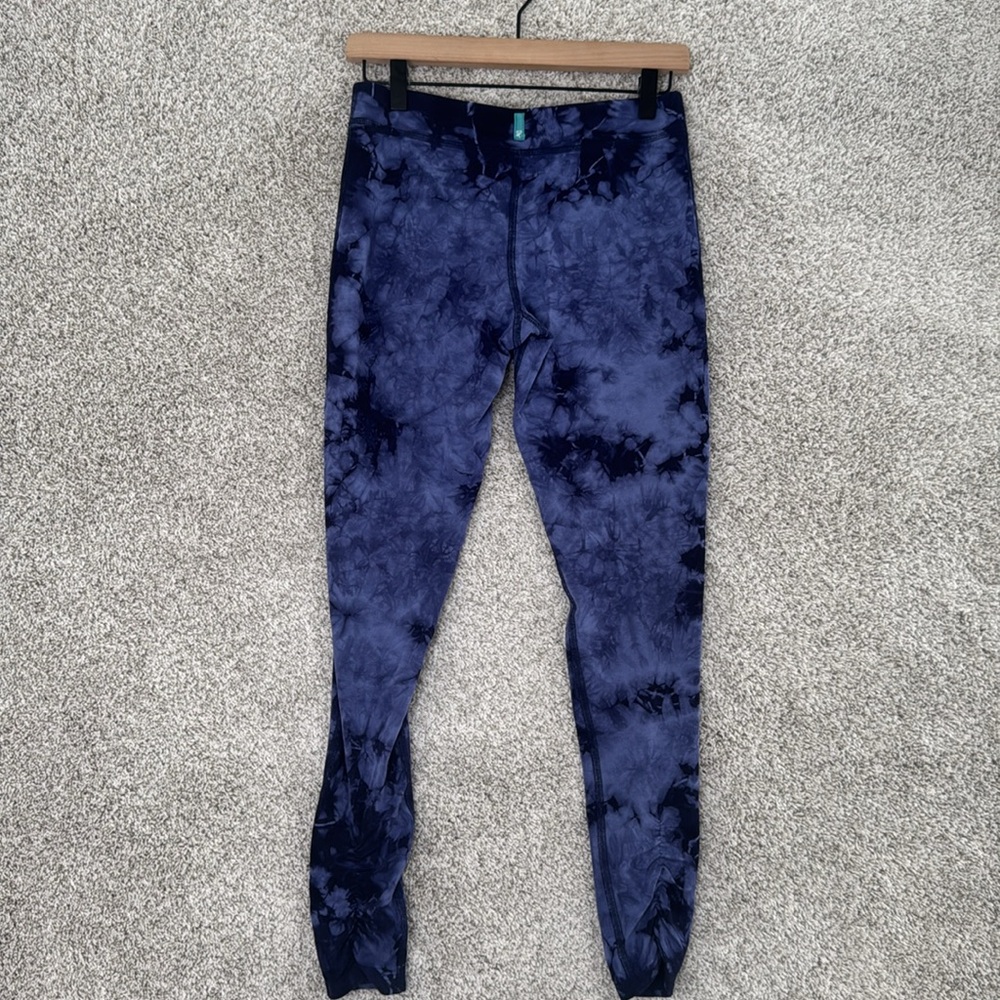 BLOOM Navy Tie Dye Leggings - Size Small - Picture 5 of 13